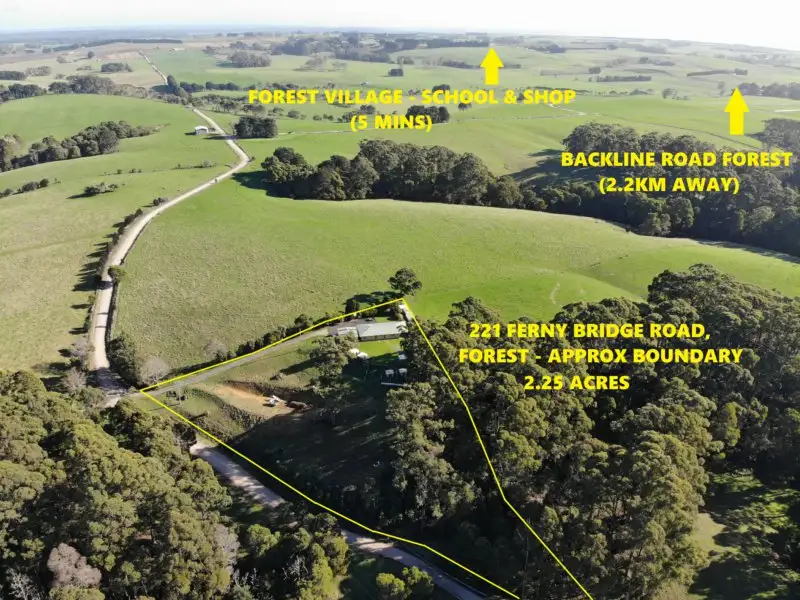 Main view of Homely house listing, 221 Ferny Bridge Road, Forest TAS 7330