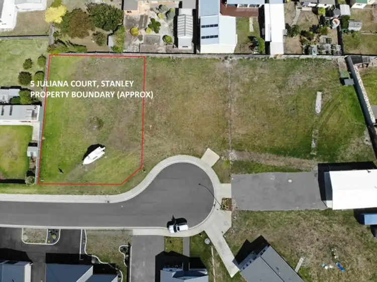 Third view of Homely land listing, 5 Juliana Court, Stanley TAS 7331
