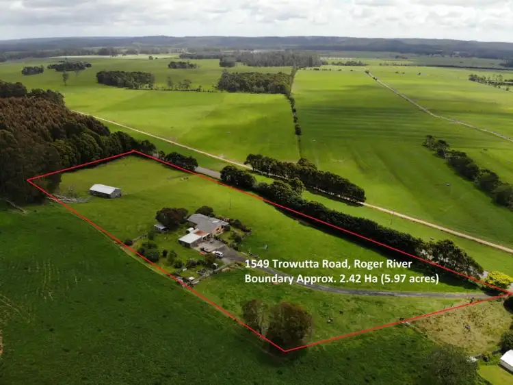 Main view of Homely rural property listing, 1549 Trowutta Road, Roger River TAS 7330