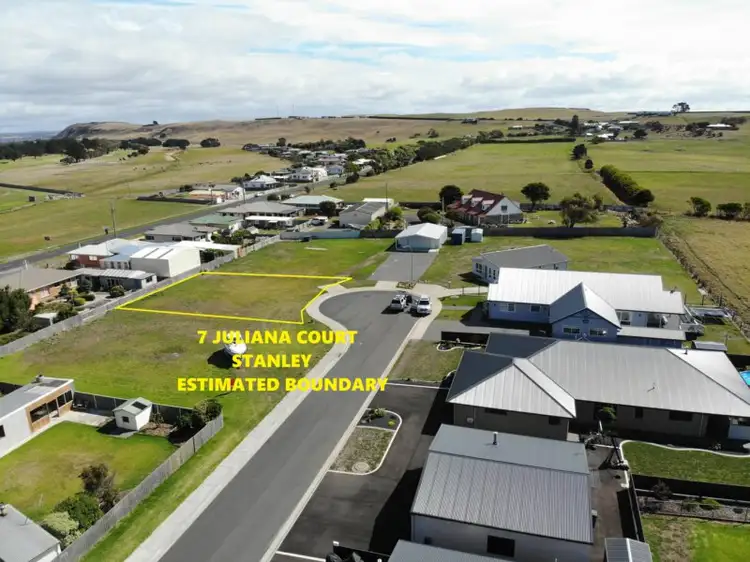 Third view of Homely land listing, 7 Juliana Court, Stanley TAS 7331