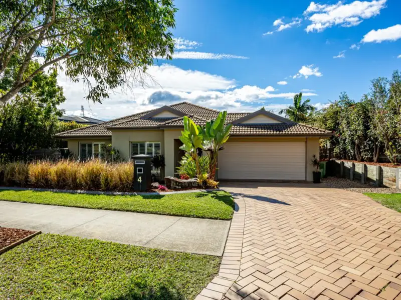 Main view of Homely house listing, 4 Healy Ct, Mudgeeraba QLD 4213
