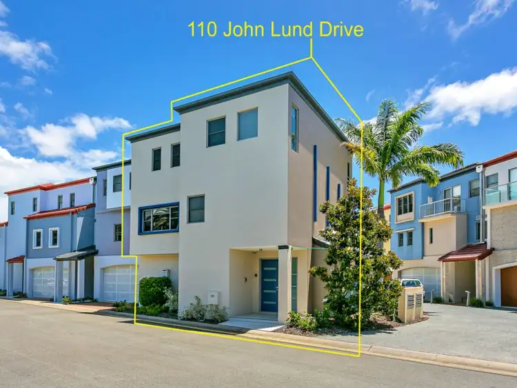 Second view of Homely townhouse listing, 110 John Lund Drive, Hope Island QLD 4212