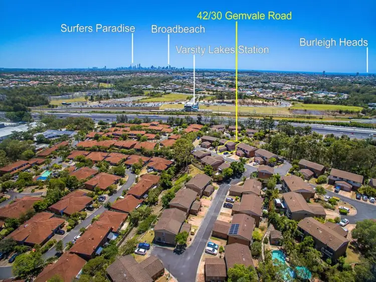 Second view of Homely townhouse listing, 42/30 Gemvale Rd, Reedy Creek QLD 4227