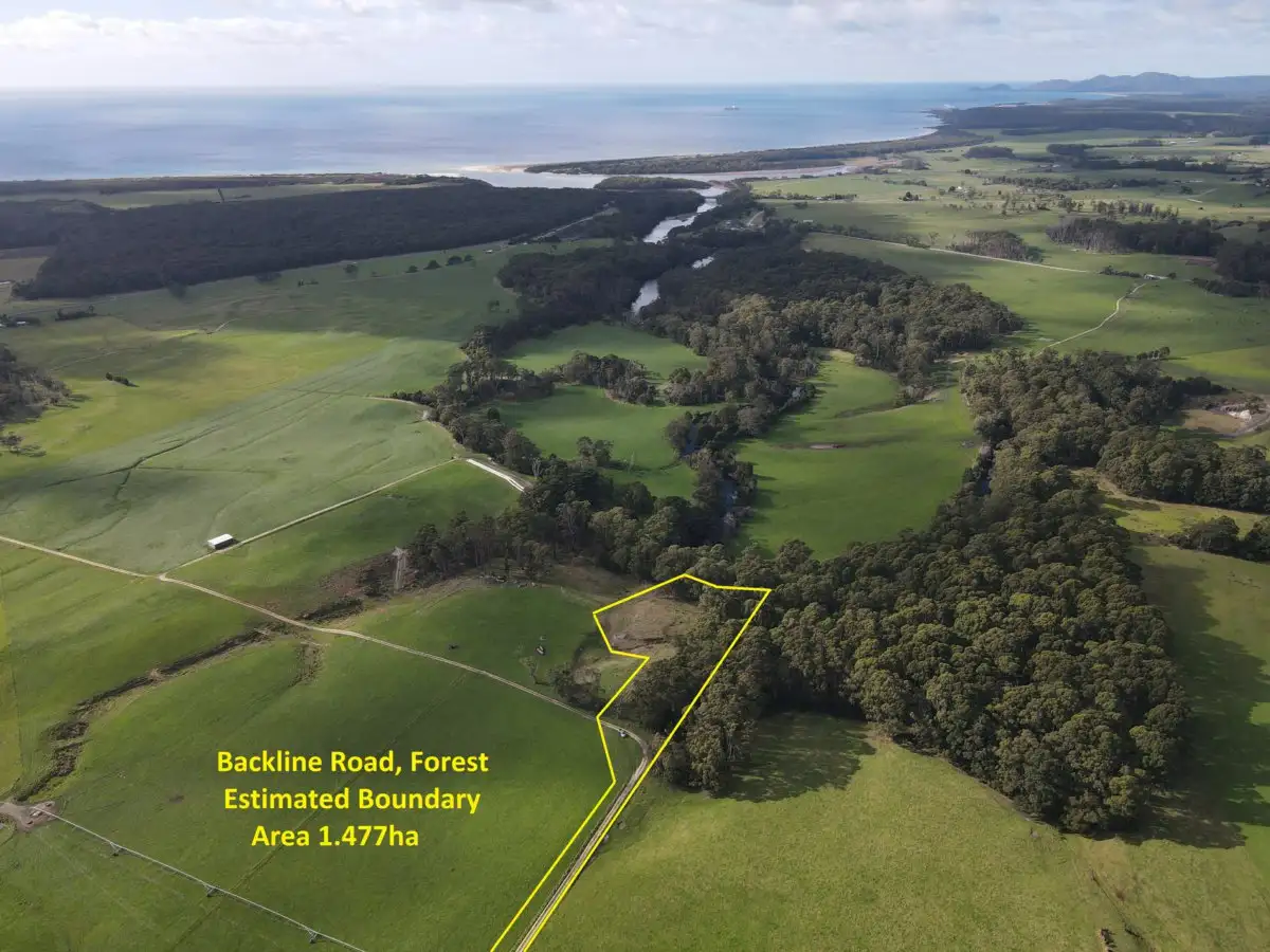 Main view of Homely land listing, . Backline Road, Forest TAS 7330