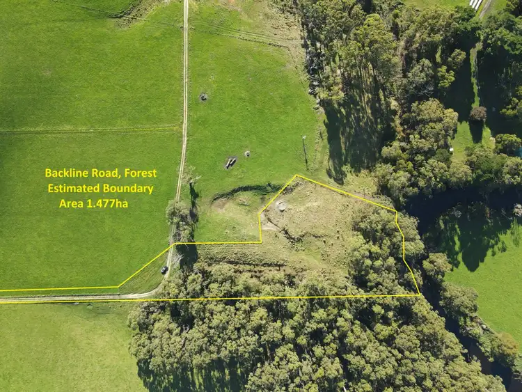 Third view of Homely land listing, . Backline Road, Forest TAS 7330