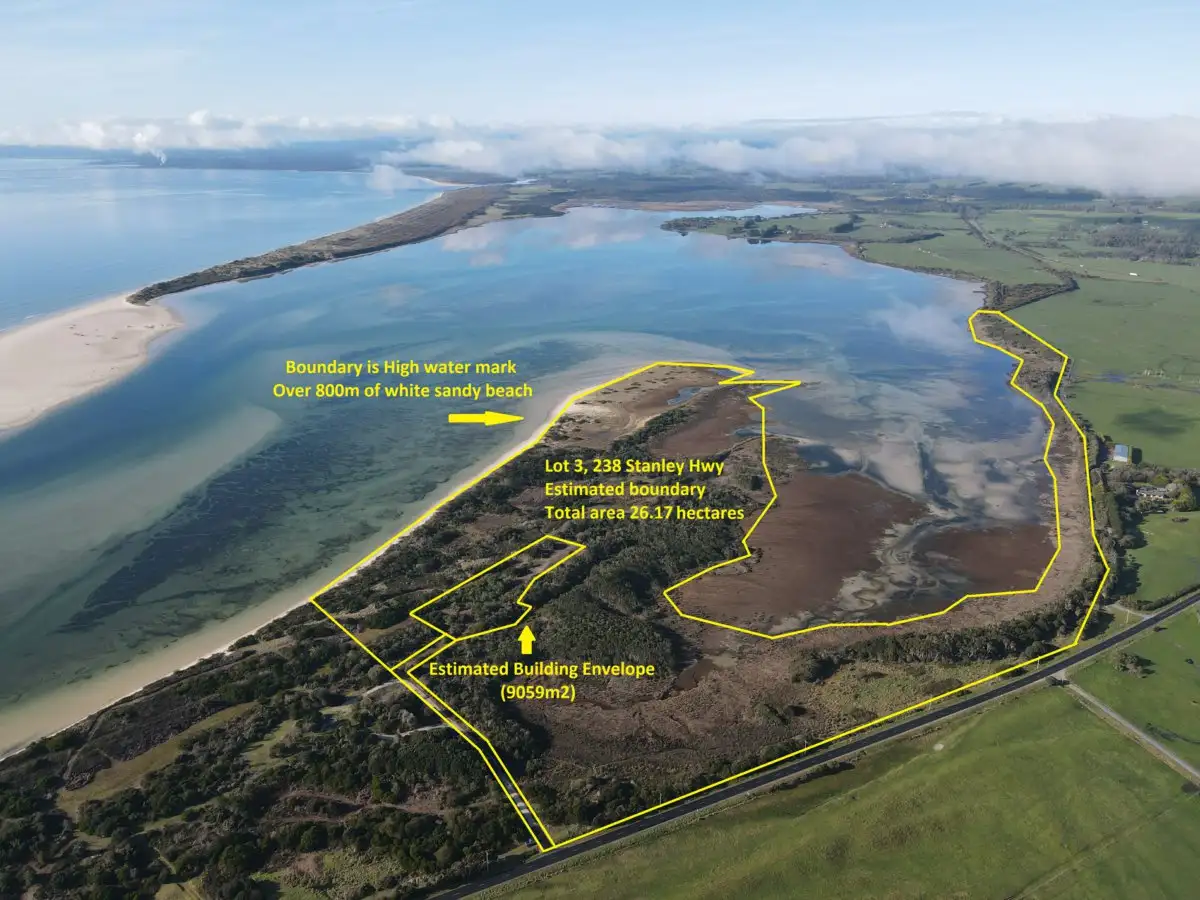 Main view of Homely land listing, Lot 3/238 Stanley Highway, Stanley TAS 7331