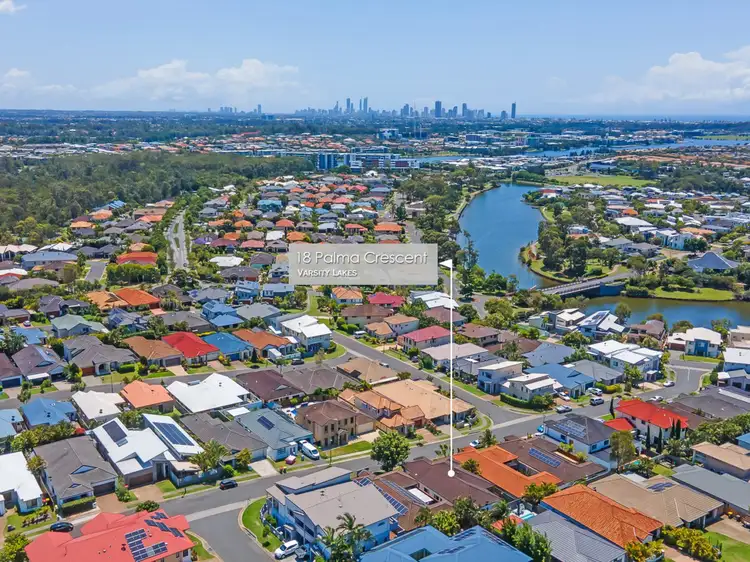 Fifth view of Homely house listing, 18 Palma Crescent, Varsity Lakes QLD 4227
