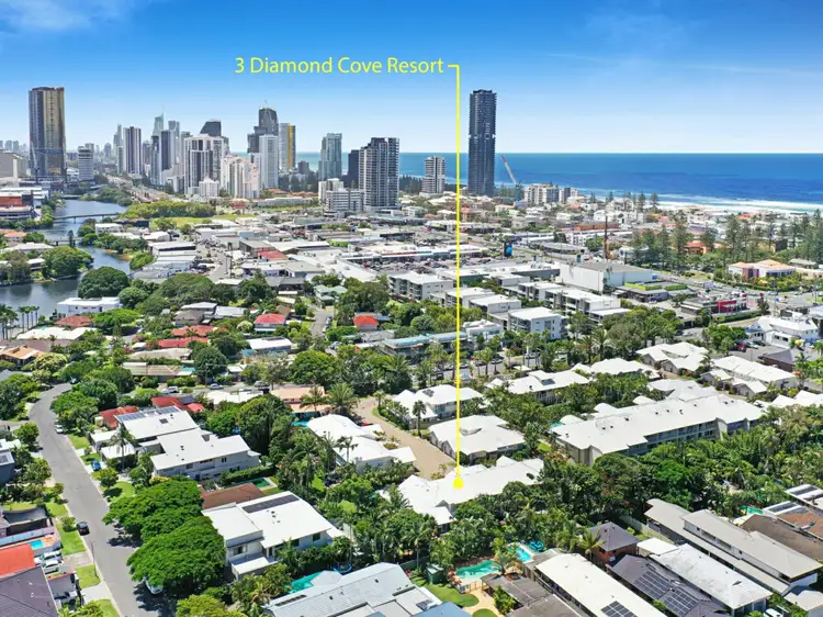 Second view of Homely townhouse listing, 3/16 Crescent Avenue, Mermaid Beach QLD 4218