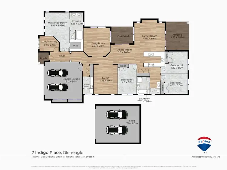 Fifth view of Homely house listing, 7-9 Indigo Place, Gleneagle QLD 4285