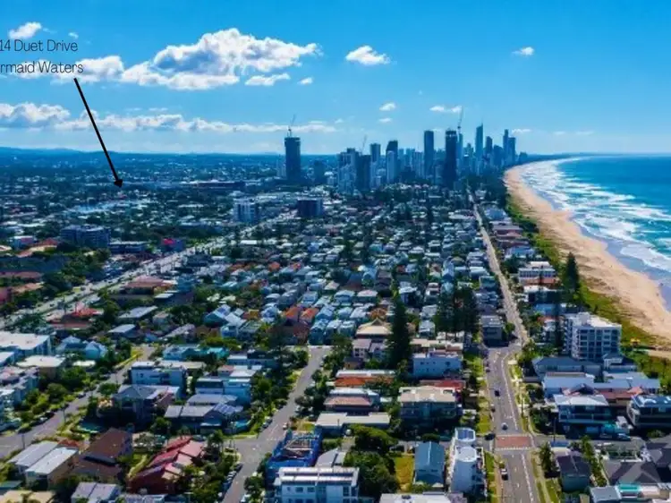 Second view of Homely apartment listing, 3/14 Duet Drive, Mermaid Waters QLD 4218
