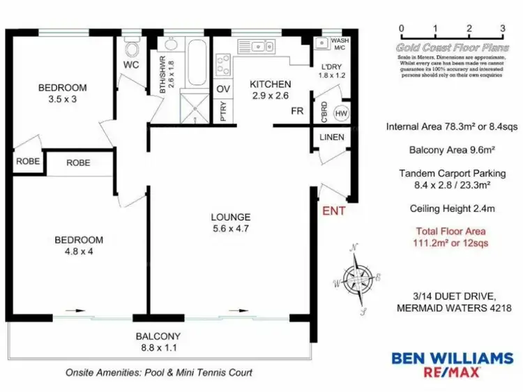Seventh view of Homely apartment listing, 3/14 Duet Drive, Mermaid Waters QLD 4218