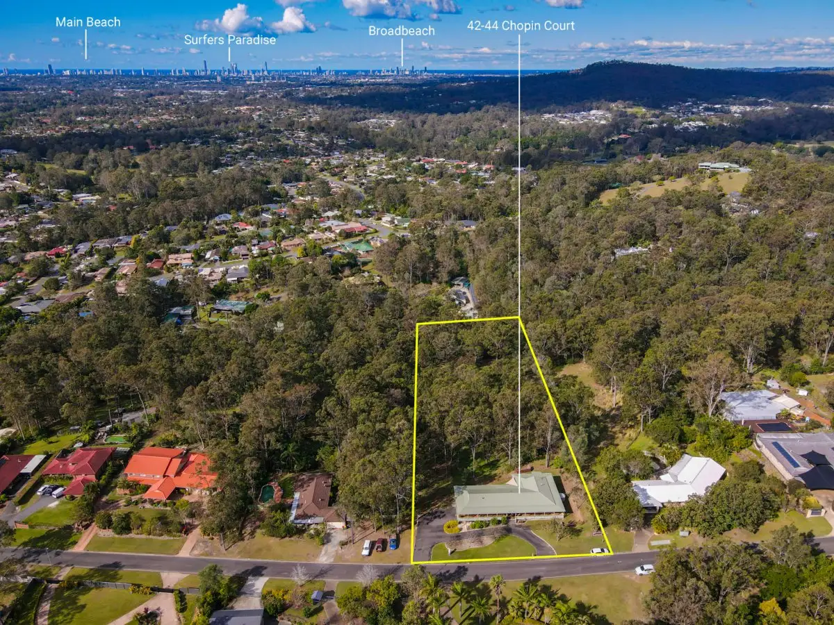 Main view of Homely house listing, 42-44 Chopin Court, Nerang QLD 4211