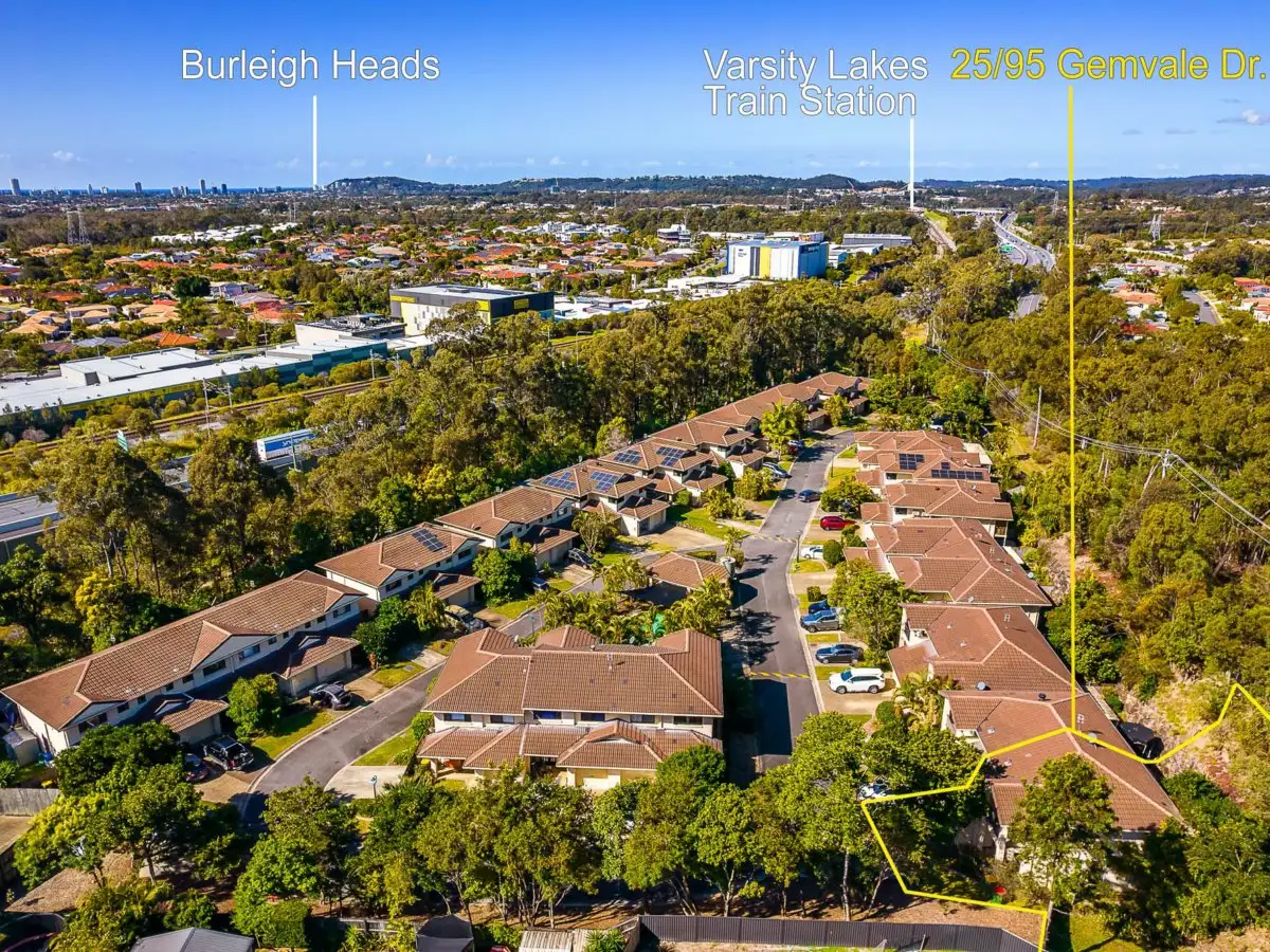 Main view of Homely townhouse listing, 25/95 Gemvale Road, Mudgeeraba QLD 4213
