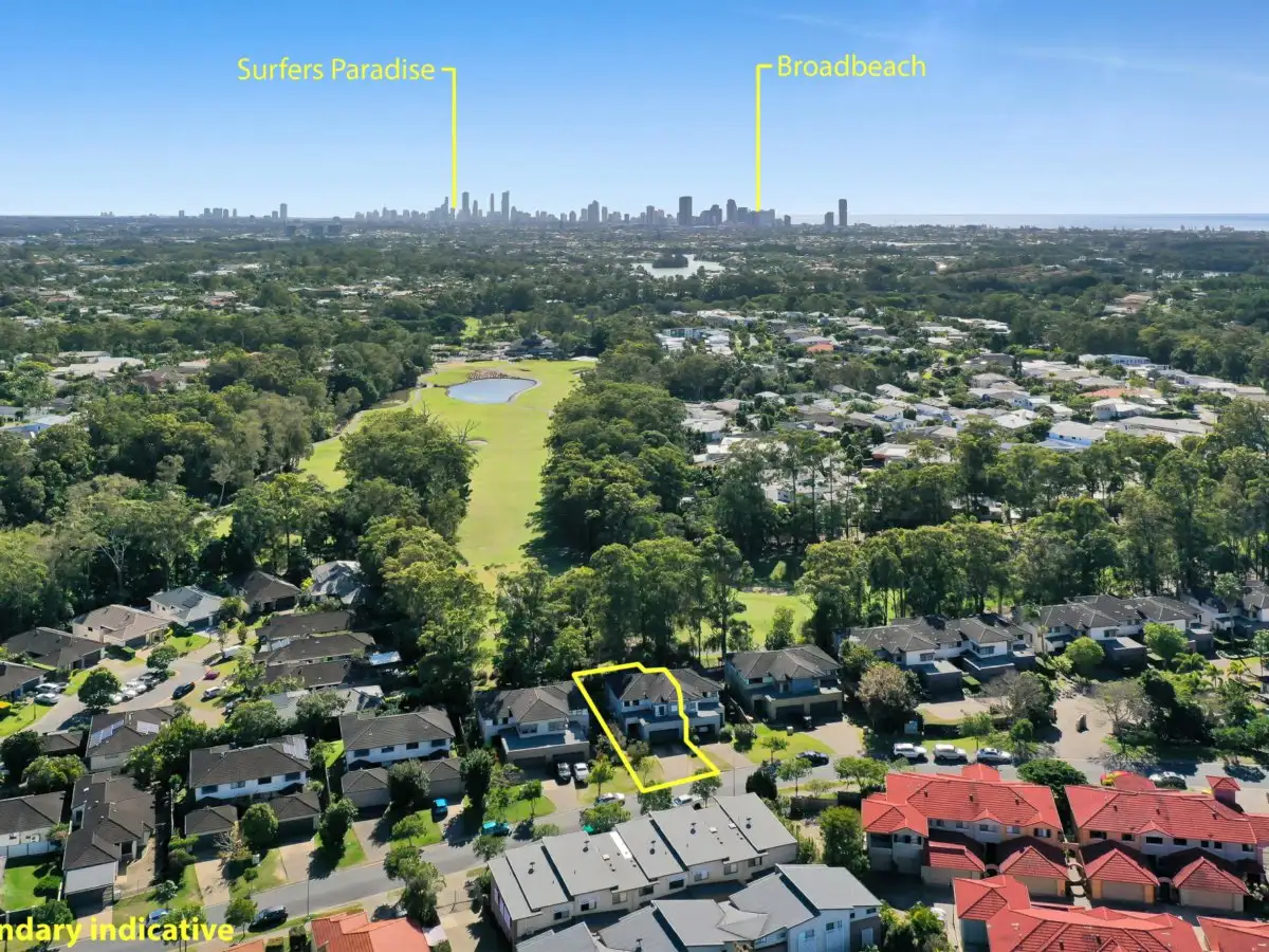 Main view of Homely semi-detached listing, 1/19A Geraldton Drive, Robina QLD 4226