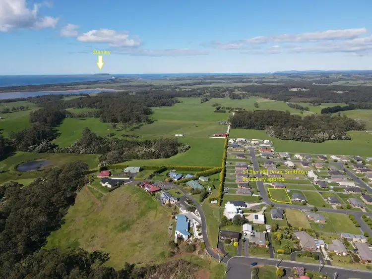 Second view of Homely land listing, 14 Tier Hill Drive, Smithton TAS 7330