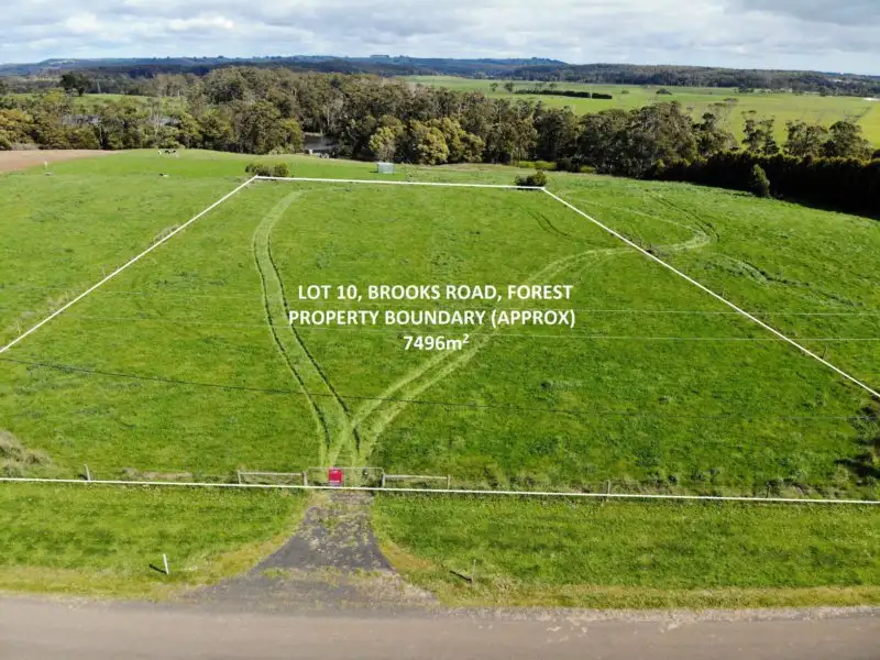 Main view of Homely land listing, 10 Brooks Road, Forest TAS 7330