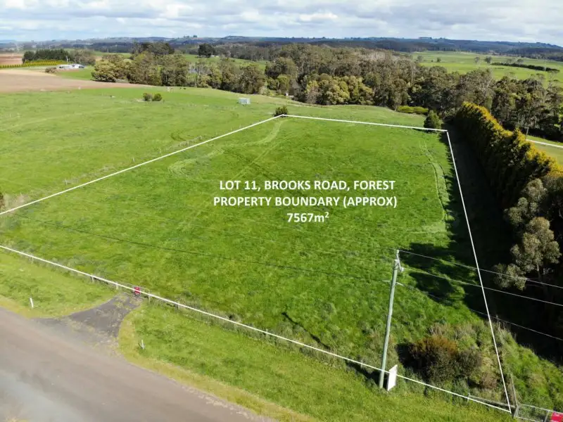 Main view of Homely land listing, 11 Brooks Road, Forest TAS 7330