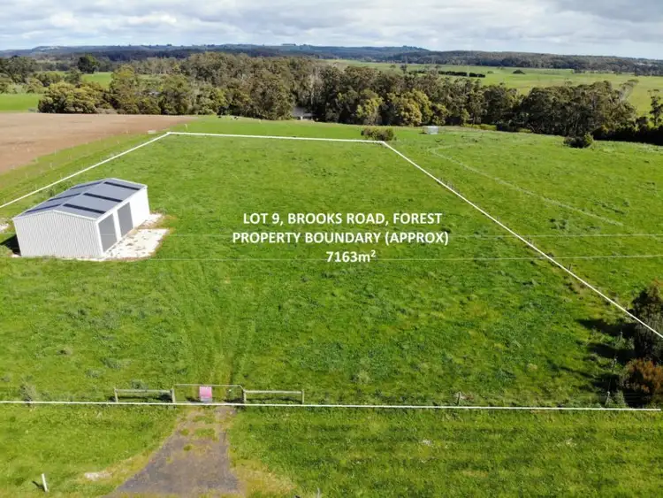 Main view of Homely land listing, 9 Brooks Road, Forest TAS 7330