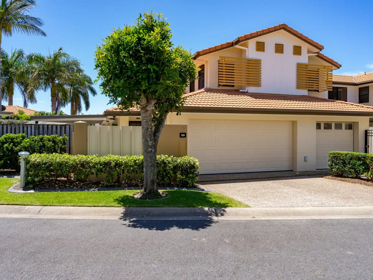 Main view of Homely townhouse listing, 30/136 Palm Meadows Drive, Carrara QLD 4211