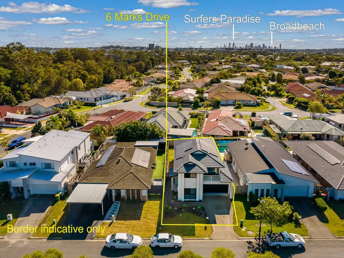 Main view of Homely house listing, 6 Marks Drive, Varsity Lakes QLD 4227