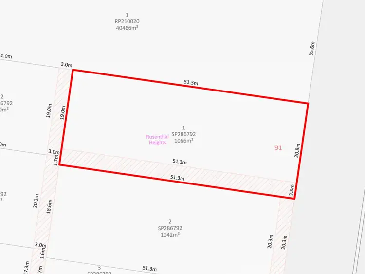 Fifth view of Homely land listing, 91 Tooth Street, Rosenthal Heights QLD 4370