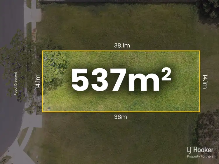 Main view of Homely land listing, 87 Royal Crescent, Rochedale QLD 4123
