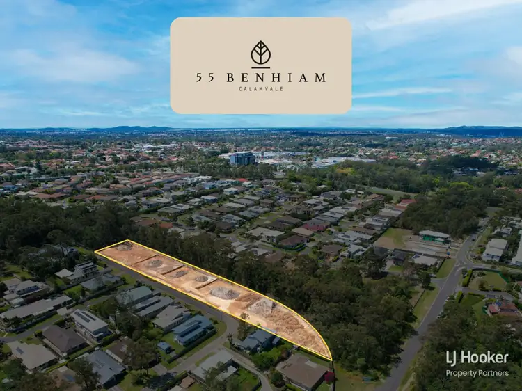 Main view of Homely land listing, LOT 2, 55 Benhiam Street (25 Ayesha Place), Calamvale QLD 4116