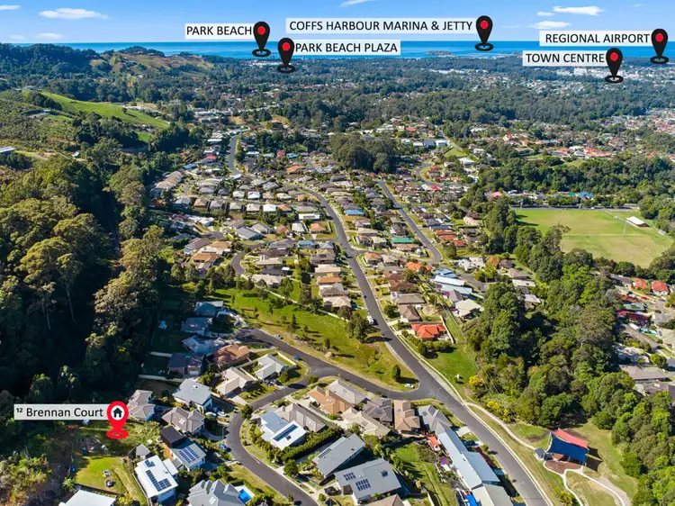 Main view of Homely land listing, 12 Brennan Court, Coffs Harbour NSW 2450