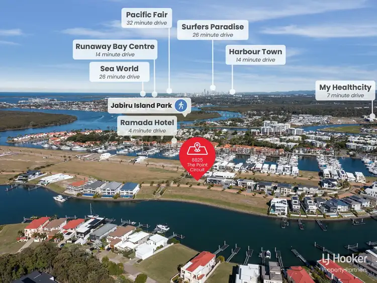 Third view of Homely land listing, 8825 The Point Circuit, Hope Island QLD 4212