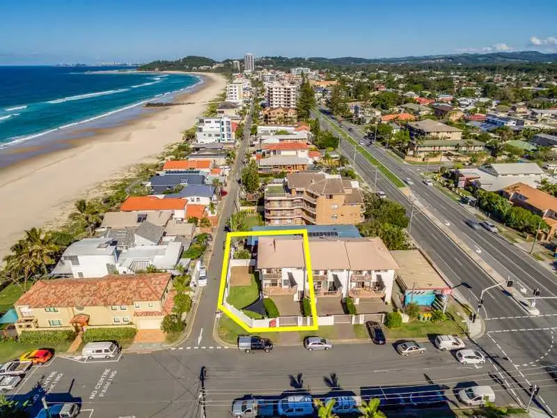 Main view of Homely townhouse listing, Corner Jefferson Lane and Fifteenth Avenue, Palm Beach QLD 4221