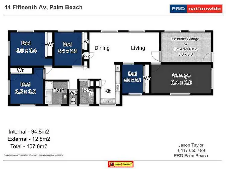 Second view of Homely house listing, 44 Fifteenth Avenue, Palm Beach QLD 4221