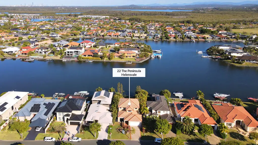 Main view of Homely house listing, 22 The Peninsula, Helensvale QLD 4212