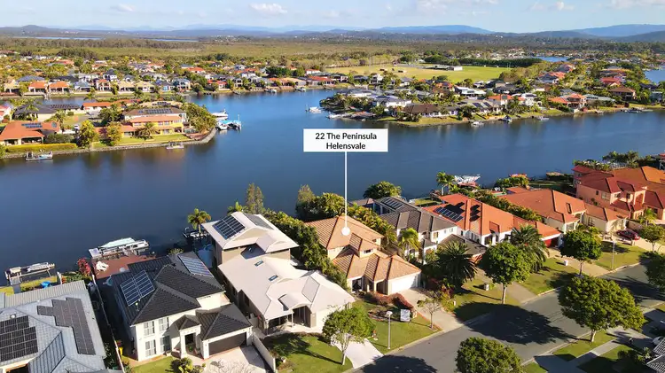 Second view of Homely house listing, 22 The Peninsula, Helensvale QLD 4212