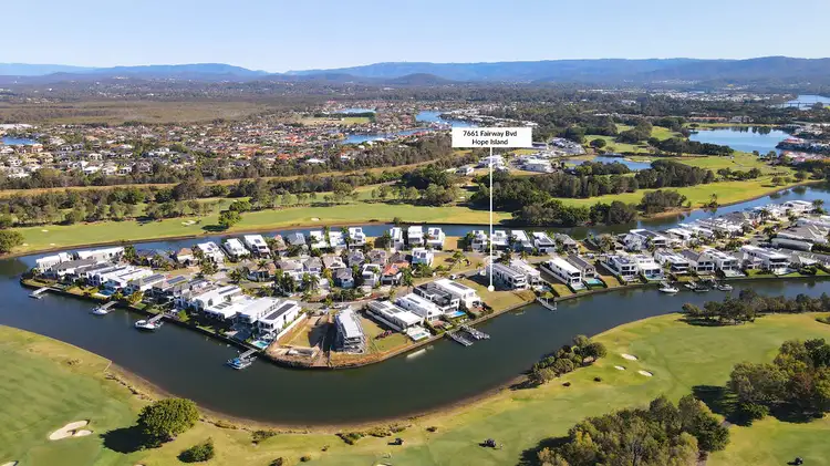 Main view of Homely land listing, 7661 Fairway Boulevard, Hope Island QLD 4212