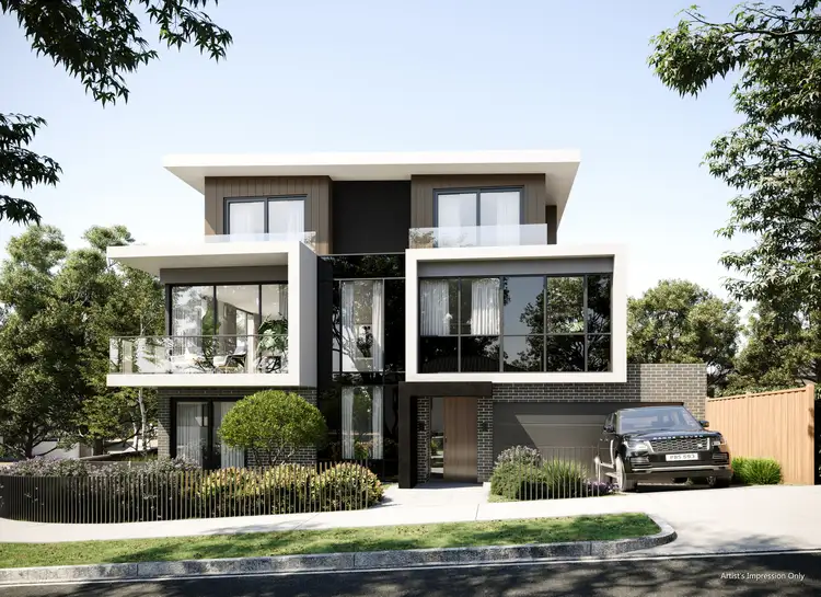 Main view of Homely townhouse listing, Unit 1-3 / 368 Manningham Road, Doncaster VIC 3108