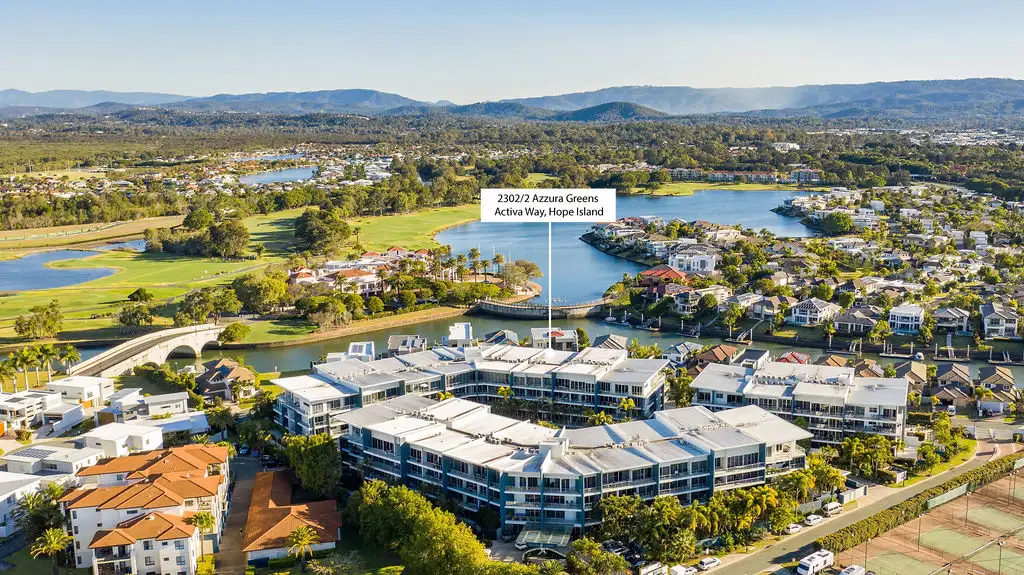 Main view of Homely apartment listing, 2302/2 Activa Way, Hope Island QLD 4212