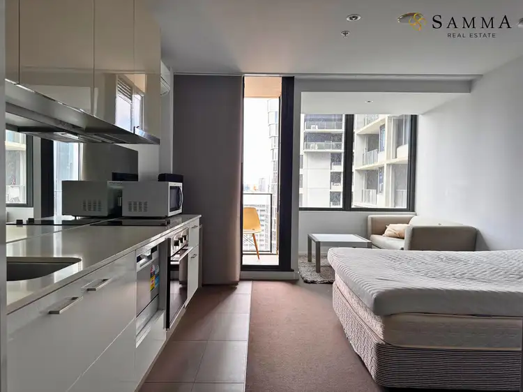 Third view of Homely studio listing, 3504/220 Spencer Street, Melbourne VIC 3000