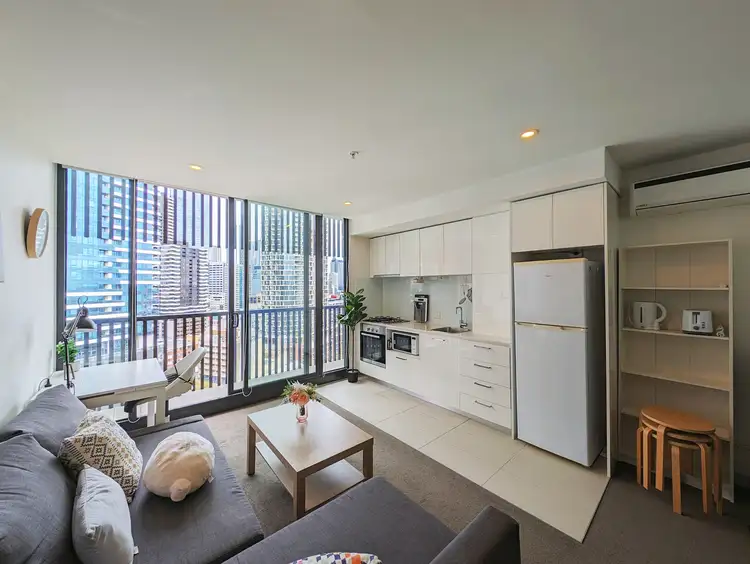 Second view of Homely apartment listing, 1807/6 Leicester Street, Carlton VIC 3053