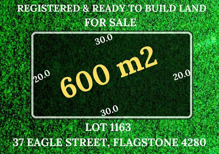 Main view of Homely land listing, 1163 / 37 EAGLE STREET, Flagstone QLD 4280