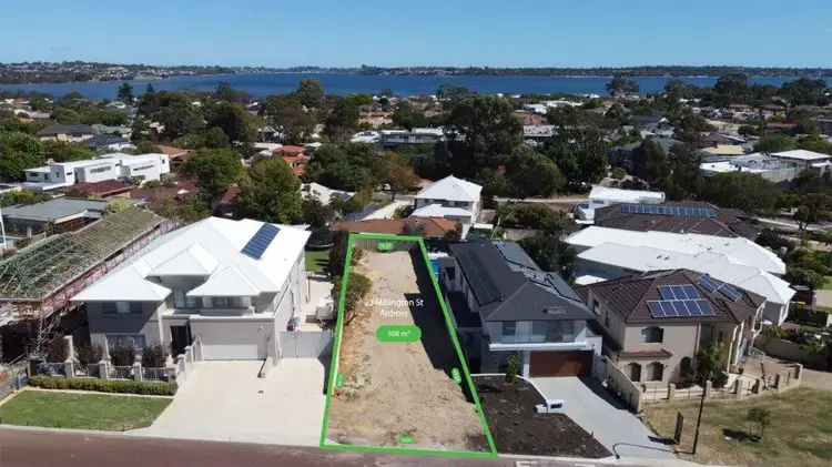Main view of Homely land listing, 23 Millington Street, Ardross WA 6153