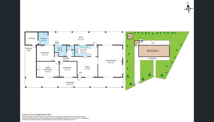 Second view of Homely house listing, 4 Trevina Court, Balgal Beach QLD 4816