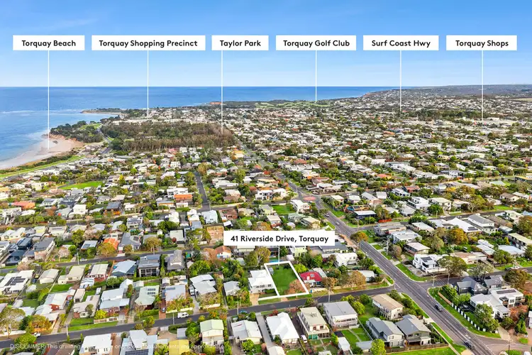 Main view of Homely land listing, 41 Riverside Drive, Torquay VIC 3228