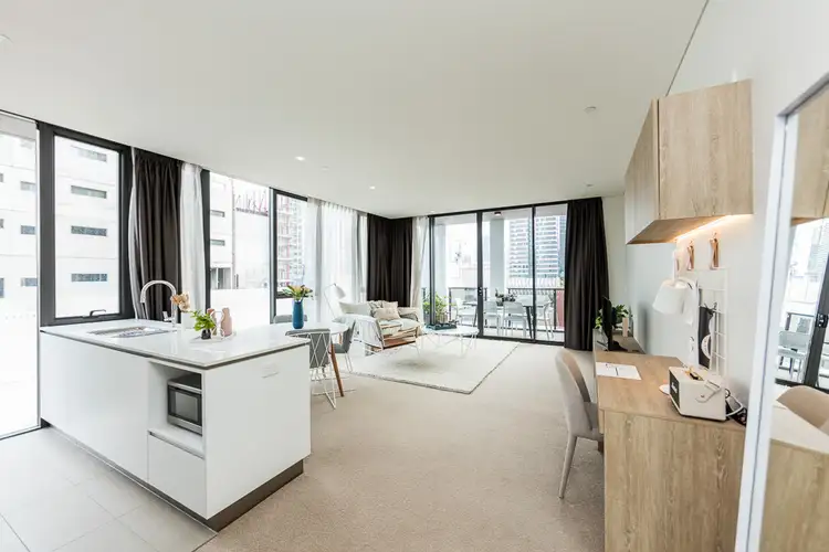 Second view of Homely apartment listing, 1301/111 Melbourne Street, South Brisbane QLD 4101