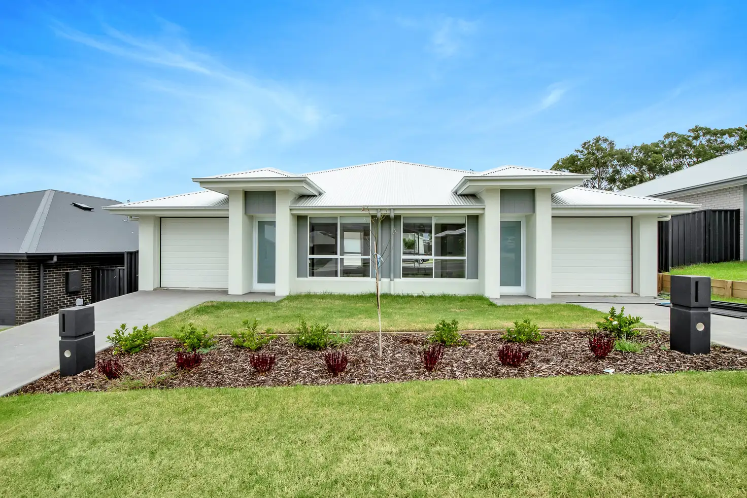 Main view of Homely semi-detached listing, 43 Lochdon Drive, Farley NSW 2320