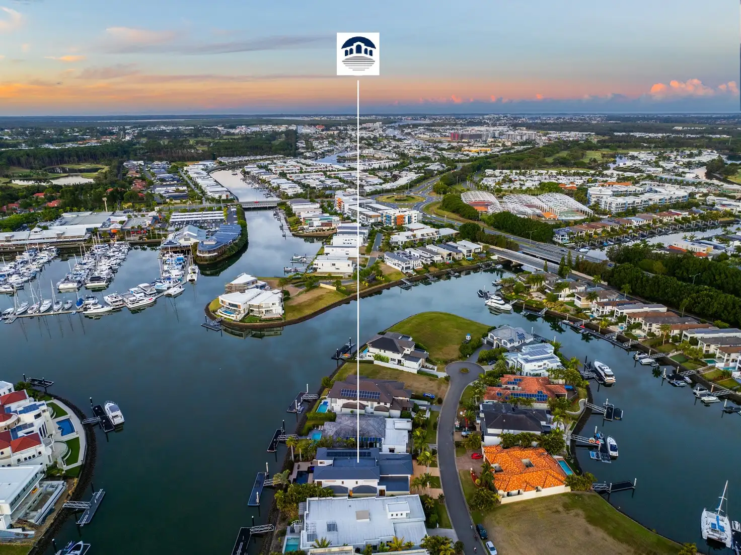 Main view of Homely house listing, 2210 Taromeo Court, Hope Island QLD 4212