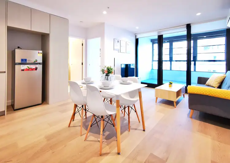 Main view of Homely apartment listing, 303/628 Flinders Street, Docklands VIC 3008