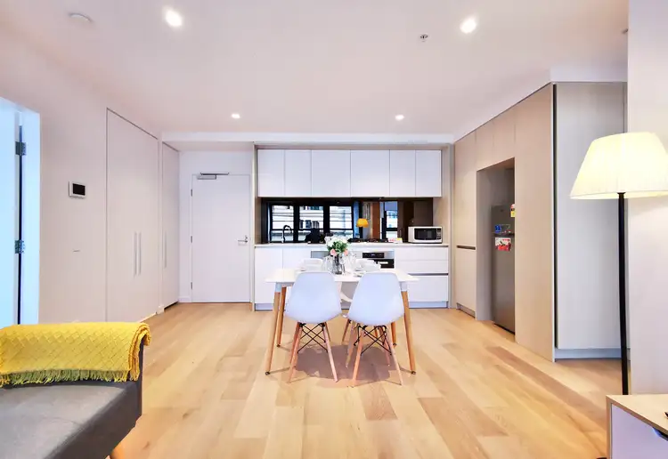 Second view of Homely apartment listing, 303/628 Flinders Street, Docklands VIC 3008