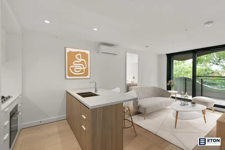 Second view of Homely apartment listing, 201C/10 Koolkuna Lane, Hampton VIC 3188