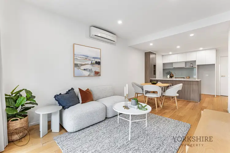 Main view of Homely townhouse listing, 19 Lomandra Walkway, Brunswick East VIC 3057