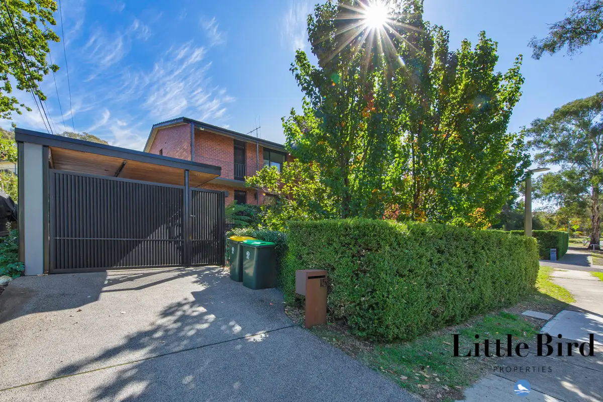 Main view of Homely semi-detached listing, 15 White Crescent, Campbell ACT 2612